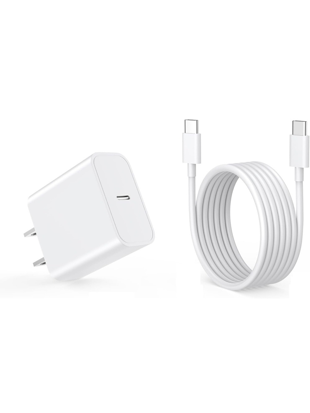 Apple USB-C Power Adapter and USB-C Cable - White